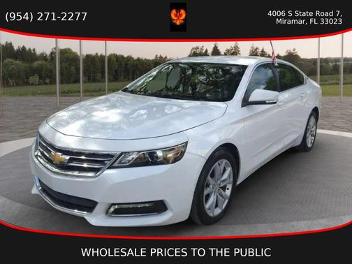 White 2019 Chevrolet Impala 1LT