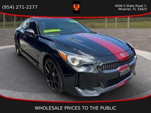 Aurora Black 2020 Kia Stinger GT-Line