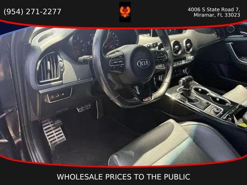 Aurora Black 2020 Kia Stinger GT-Line