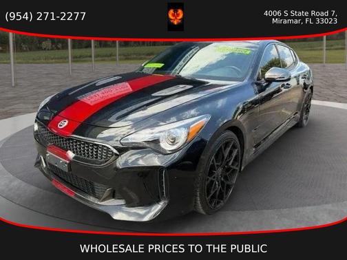 Aurora Black 2020 Kia Stinger GT-Line