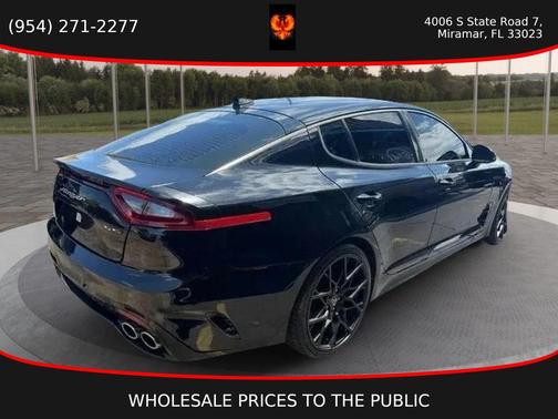 Aurora Black 2020 Kia Stinger GT-Line