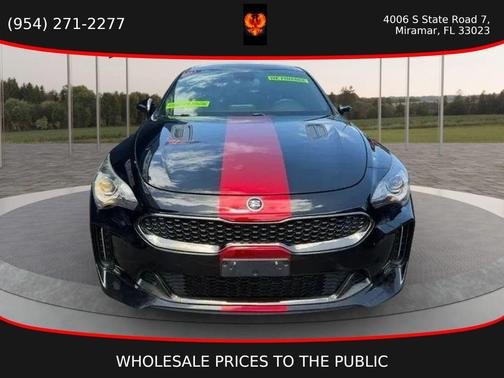 Aurora Black 2020 Kia Stinger GT-Line