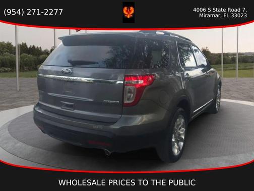 Gray 2014 Ford Explorer Limited