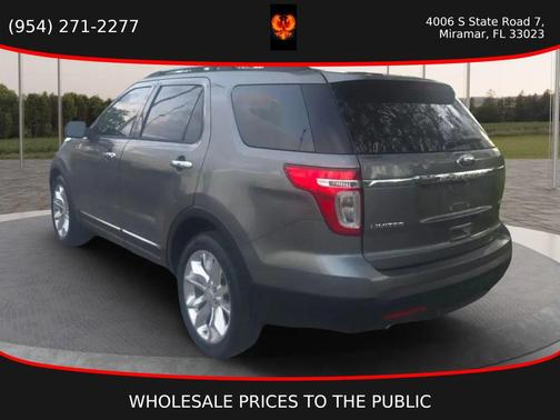 Gray 2014 Ford Explorer Limited
