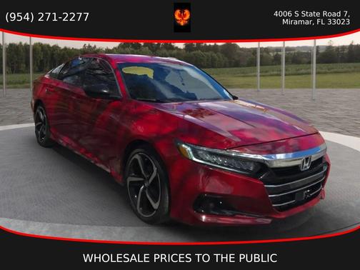 San Marino Red 2022 Honda Accord Sport SE 1.5T