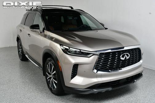 Warm Titanium 2024 INFINITI QX60 AUTOGRAPH