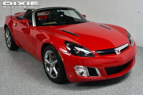 Chili Pepper Red 2007 Saturn Sky 2dr Convertible Red Line