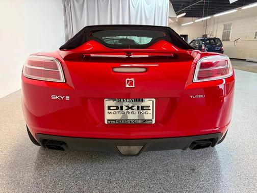 Chili Pepper Red 2007 Saturn Sky 2dr Convertible Red Line