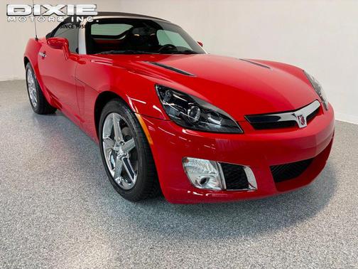 Chili Pepper Red 2007 Saturn Sky 2dr Convertible Red Line