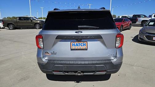 grey 2022 Ford Explorer Timberline