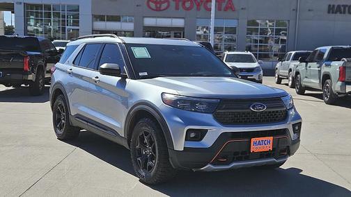 grey 2022 Ford Explorer Timberline