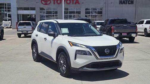 Glacier White 2023 Nissan Rogue S