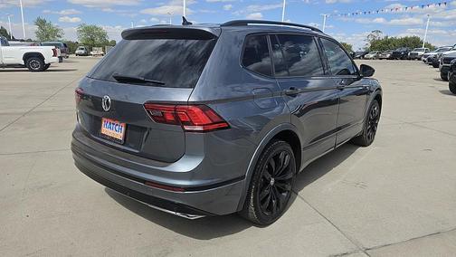 GREY 2020 Volkswagen Tiguan 2.0T SE R-Line Black