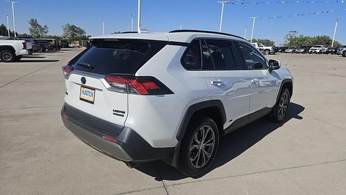 Wind Chill Pearl 2023 Toyota RAV4 Hybrid Limited