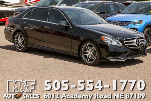Black 2016 Mercedes-Benz E-Class E 350 4MATIC