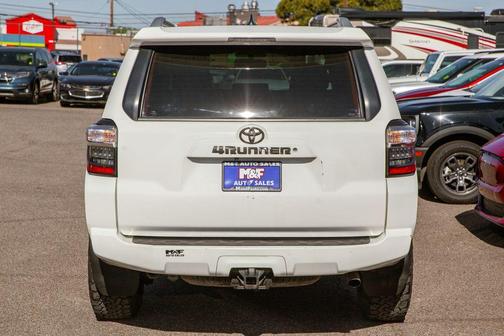 White 2016 Toyota 4Runner SR5