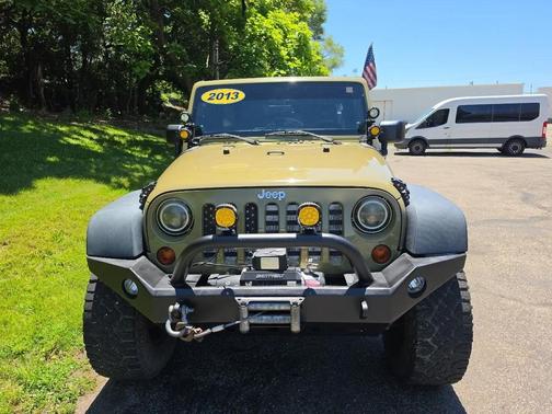 Commando Green 2013 Jeep Wrangler Unlimited Rubicon