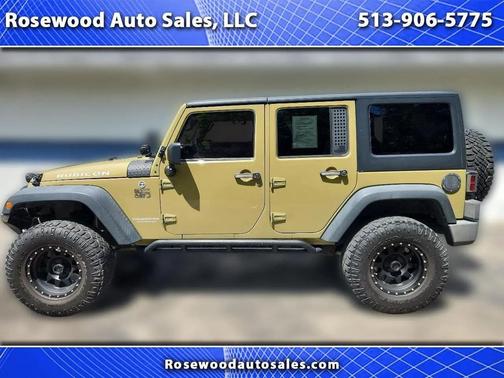 Commando Green 2013 Jeep Wrangler Unlimited Rubicon