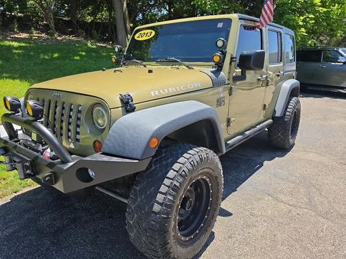 Commando Green 2013 Jeep Wrangler Unlimited Rubicon