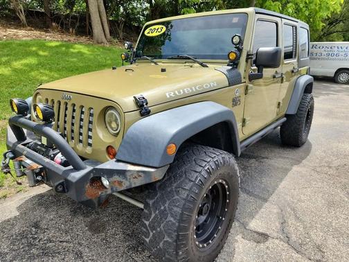 Commando Green 2013 Jeep Wrangler Unlimited Rubicon