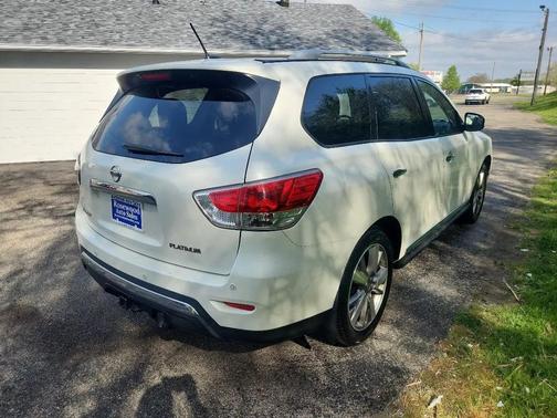 Pearl White 2015 Nissan Pathfinder Platinum
