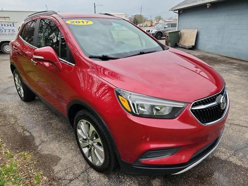 Red 2017 Buick Encore Preferred
