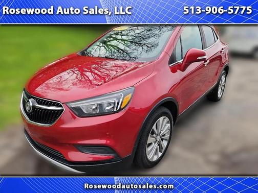 Red 2017 Buick Encore Preferred