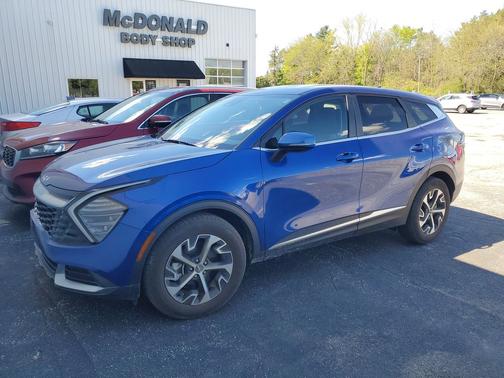 Sapphire Blue 2025 Kia Sportage EX