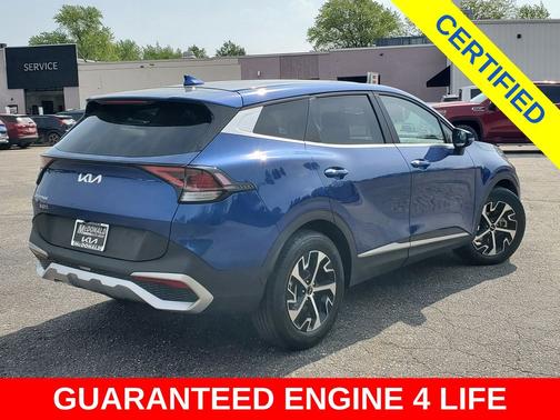 Sapphire Blue 2025 Kia Sportage EX