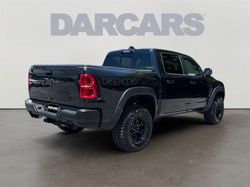 Diamond Black Crystal Pearlcoat 2026 RAM 1500 RHO Crew Cab 4x4 5'7' Box