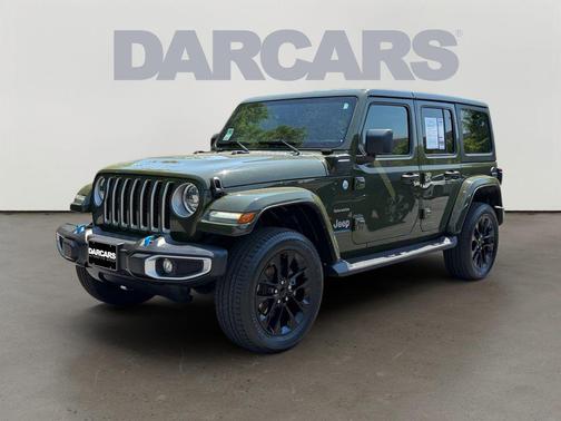Sarge Green Clearcoat 2023 Jeep Wrangler 4xe Sahara