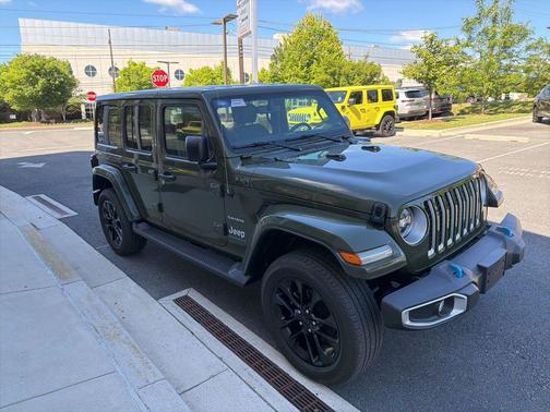 Sarge Green Clearcoat 2023 Jeep Wrangler 4xe Sahara