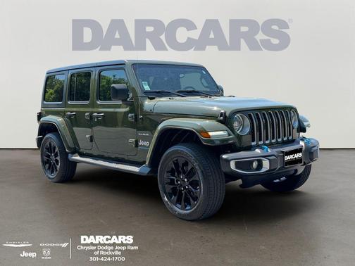 Sarge Green Clearcoat 2023 Jeep Wrangler 4xe Sahara