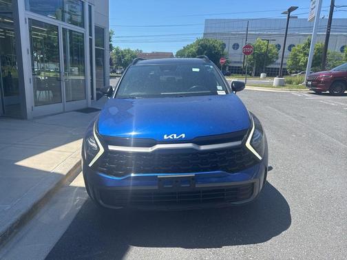 Sapphire Blue 2023 Kia Sportage X-Line