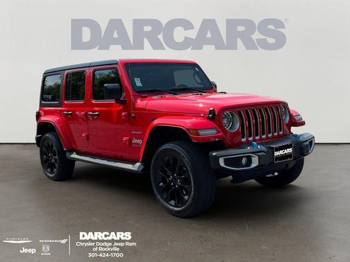 Firecracker Red Clearcoat 2023 Jeep Wrangler 4xe Sahara