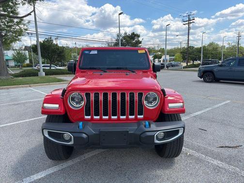 Firecracker Red Clearcoat 2023 Jeep Wrangler 4xe Sahara