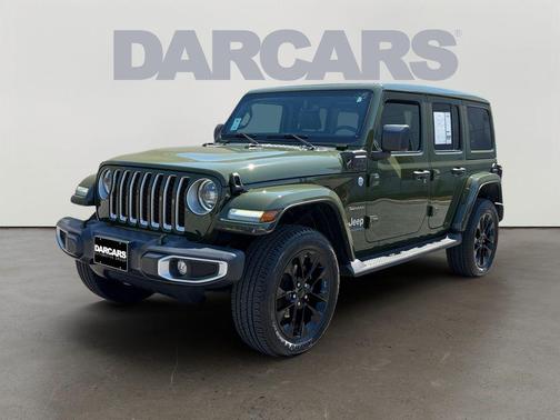 Sarge Green Clearcoat 2023 Jeep Wrangler 4xe Sahara