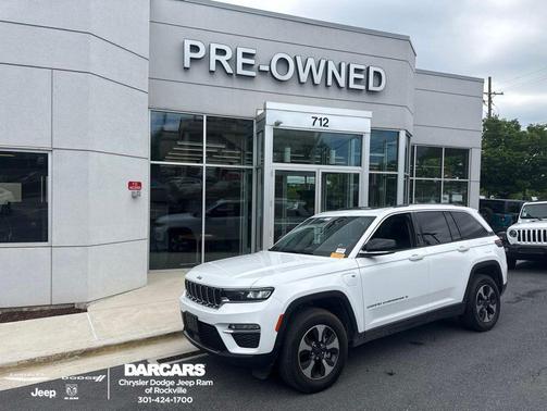 Bright White Clearcoat 2022 Jeep Grand Cherokee 4xe Base