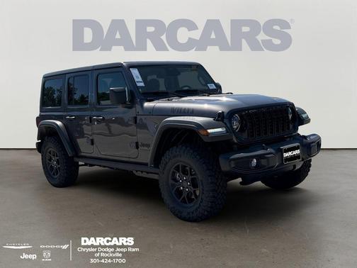 Granite Crystal Metallic Clearcoat 2026 Jeep Wrangler Willys