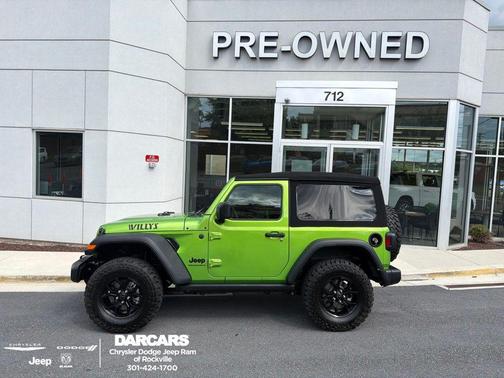 Mojito Clearcoat 2025 Jeep Wrangler Willys