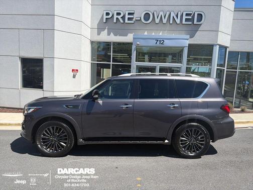 Anthracite Gray 2022 INFINITI QX80 PREMIUM SELECT AWD
