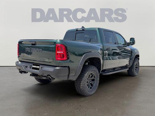 Serrano Green Metallic 2026 RAM 1500 RHO Crew Cab 4x4 5'7' Box