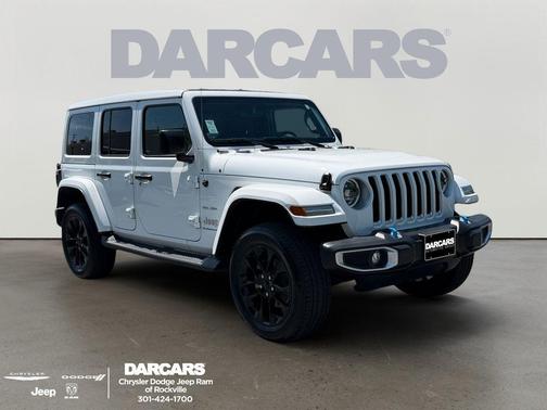 Bright White Clearcoat 2023 Jeep Wrangler 4xe Sahara