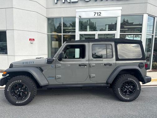 Sting-Gray Clearcoat 2023 Jeep Wrangler 4xe Willys