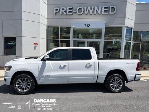 Bright White Clearcoat 2023 RAM 1500 Laramie