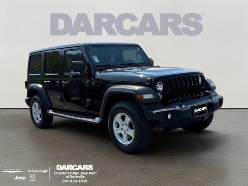 Black Clearcoat 2023 Jeep Wrangler Sport