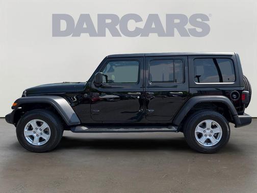 Black Clearcoat 2023 Jeep Wrangler Sport
