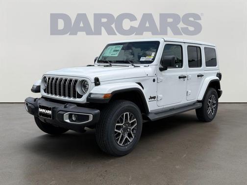 Bright White Clearcoat 2026 Jeep Wrangler 4-Door Sahara 4x4
