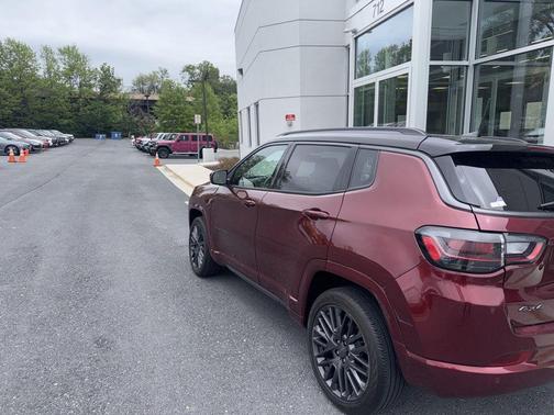 Velvet Red Pearlcoat 2022 Jeep Compass High Altitude