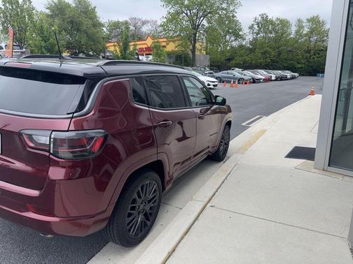 Velvet Red Pearlcoat 2022 Jeep Compass High Altitude